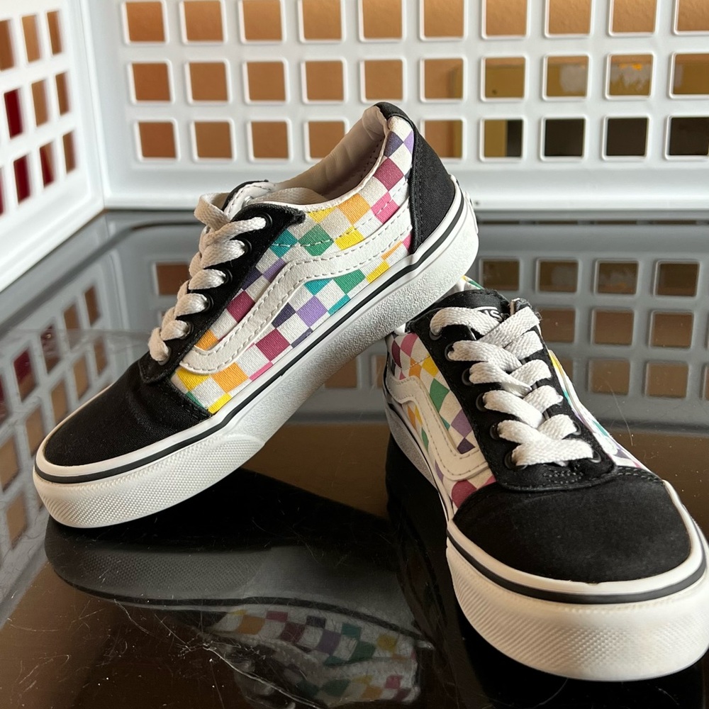 Checkered Vans